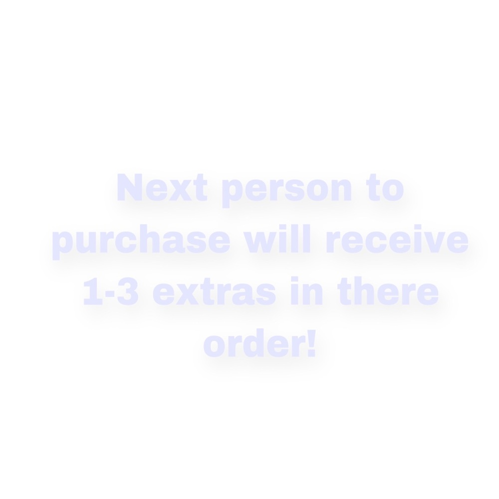 Lots of extras for the next person to purchase!!